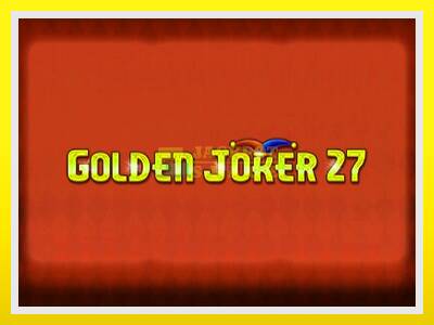 Golden Joker 27 Hold & Win leikjavél fyrir peninga