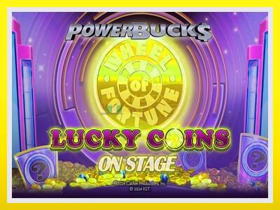 PowerBucks Wheel of Fortune Lucky Coins On Stage leikjavél fyrir peninga