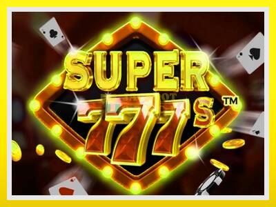 Super 777s leikjavél fyrir peninga