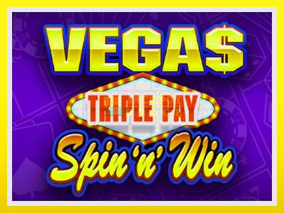 Vegas Triple Pay Spin n Win leikjavél fyrir peninga