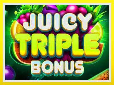 Juicy Triple Bonus leikjavél fyrir peninga