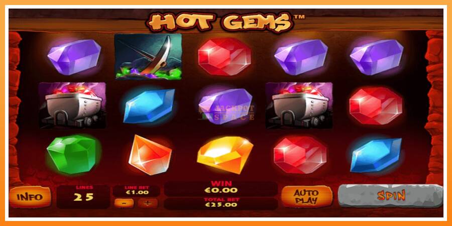 Hot Gems leikjavél fyrir peninga, mynd 1