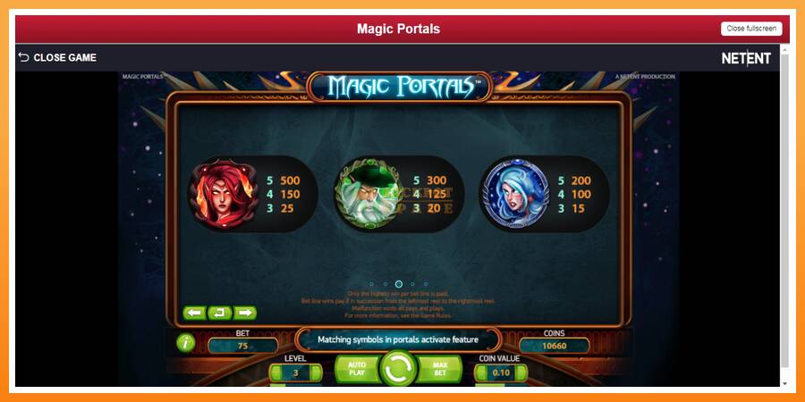 Magic Portals leikjavél fyrir peninga, mynd 6