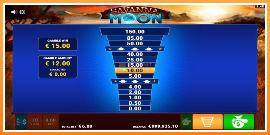 Savanna Moon leikjavél fyrir peninga, mynd 4