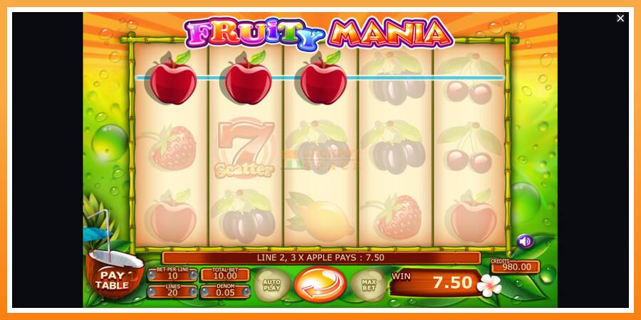 Fruity Mania leikjavél fyrir peninga, mynd 2