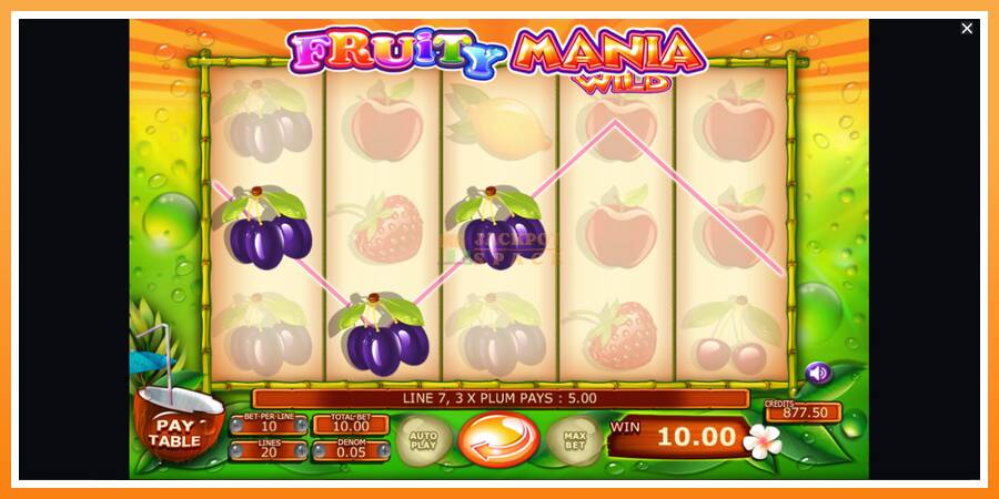 Fruity Mania leikjavél fyrir peninga, mynd 4