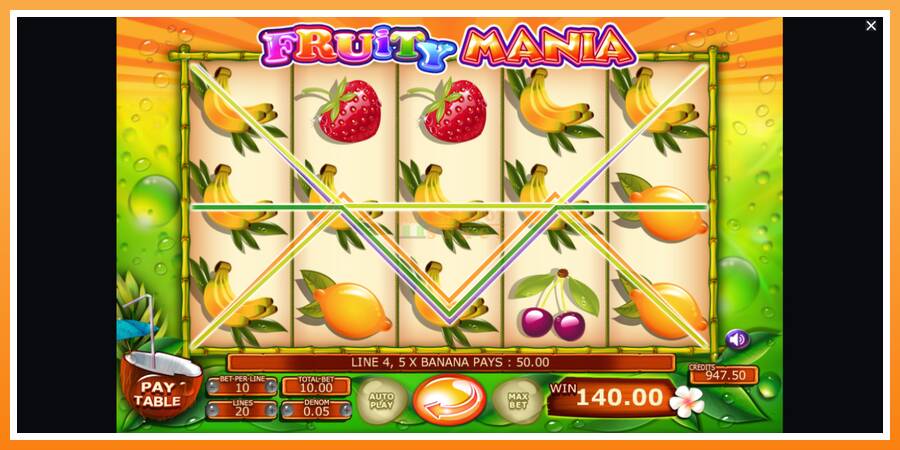 Fruity Mania leikjavél fyrir peninga, mynd 5