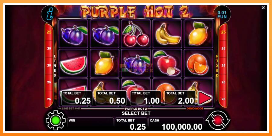 Purple Hot 2 leikjavél fyrir peninga, mynd 1