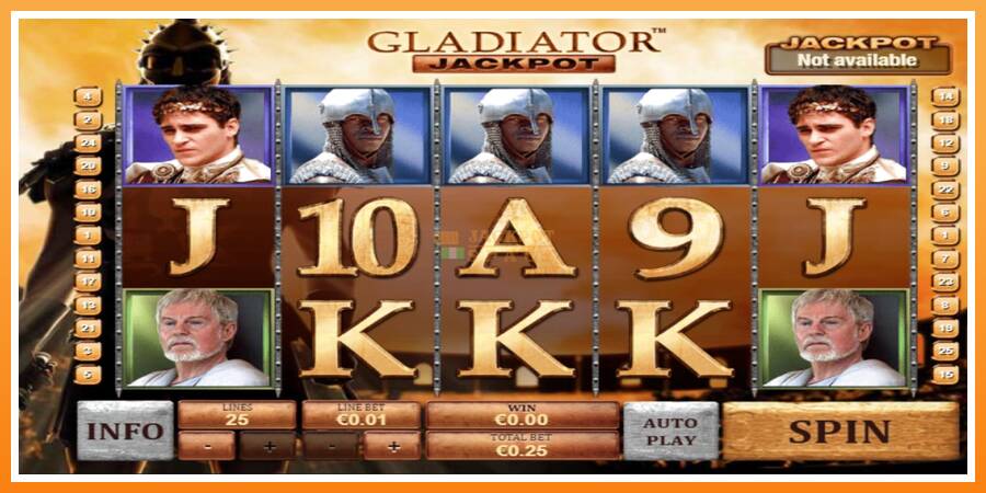 Gladiator Jackpot leikjavél fyrir peninga, mynd 1