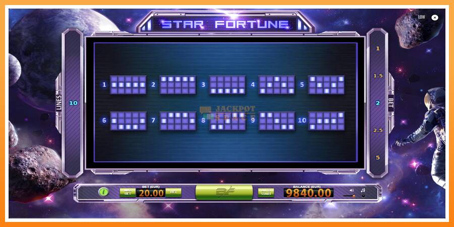 Star Fortune leikjavél fyrir peninga, mynd 7