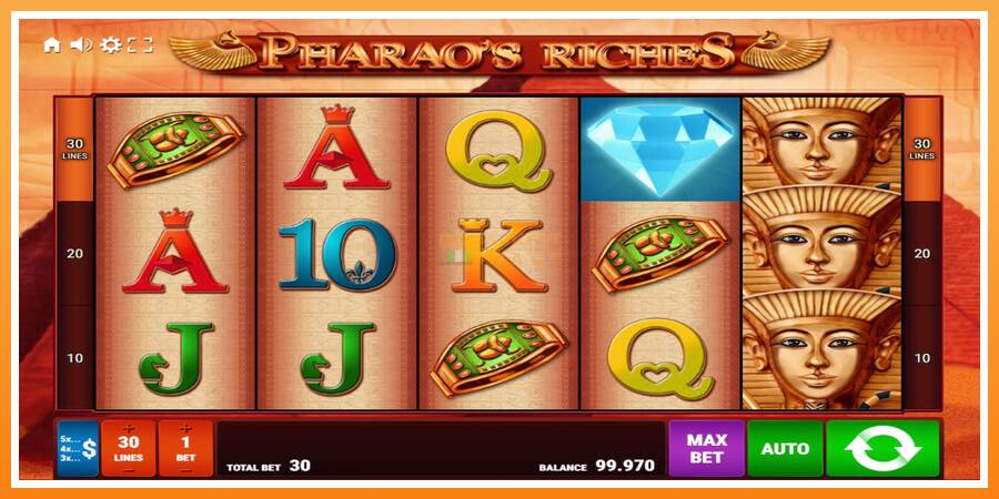 Pharaos Riches leikjavél fyrir peninga, mynd 1