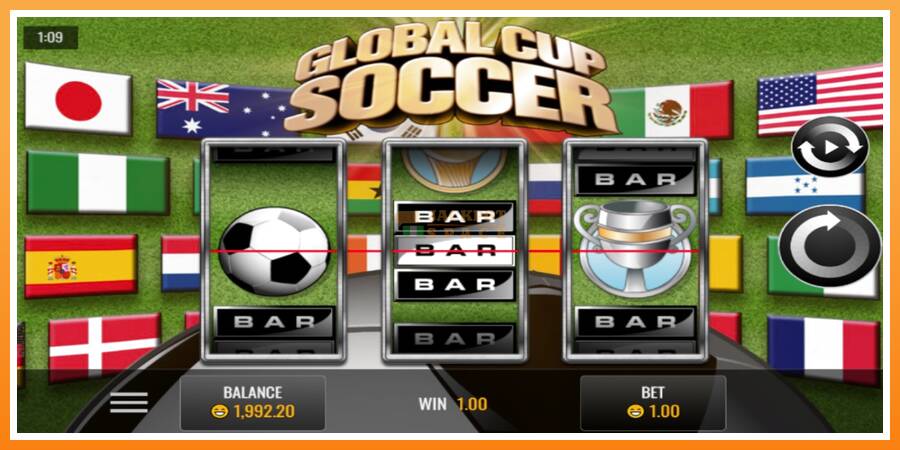 Global Cup Soccer leikjavél fyrir peninga, mynd 2