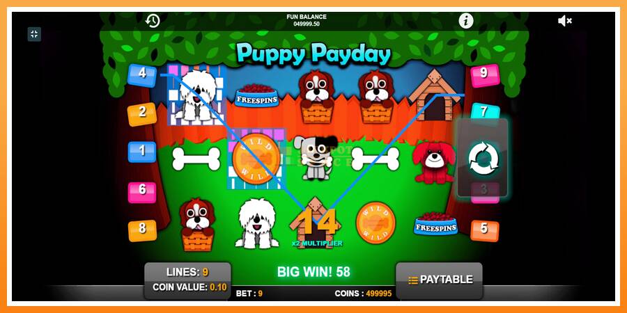 Puppy Payday leikjavél fyrir peninga, mynd 2