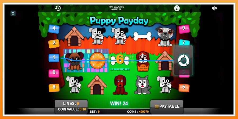 Puppy Payday leikjavél fyrir peninga, mynd 4