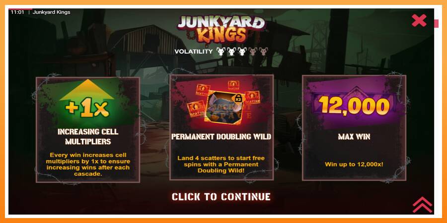 Junkyard Kings leikjavél fyrir peninga, mynd 1