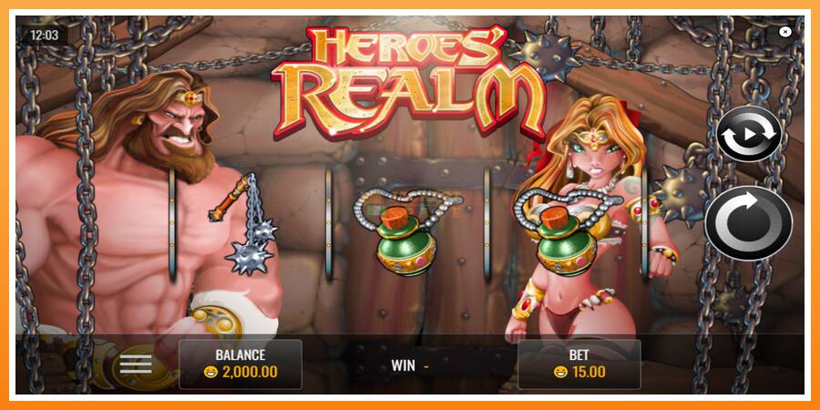 Heroes Realm leikjavél fyrir peninga, mynd 2