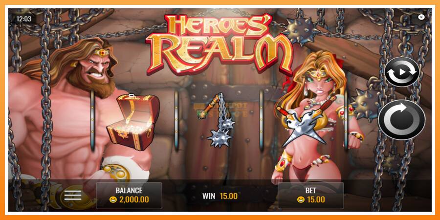 Heroes Realm leikjavél fyrir peninga, mynd 3