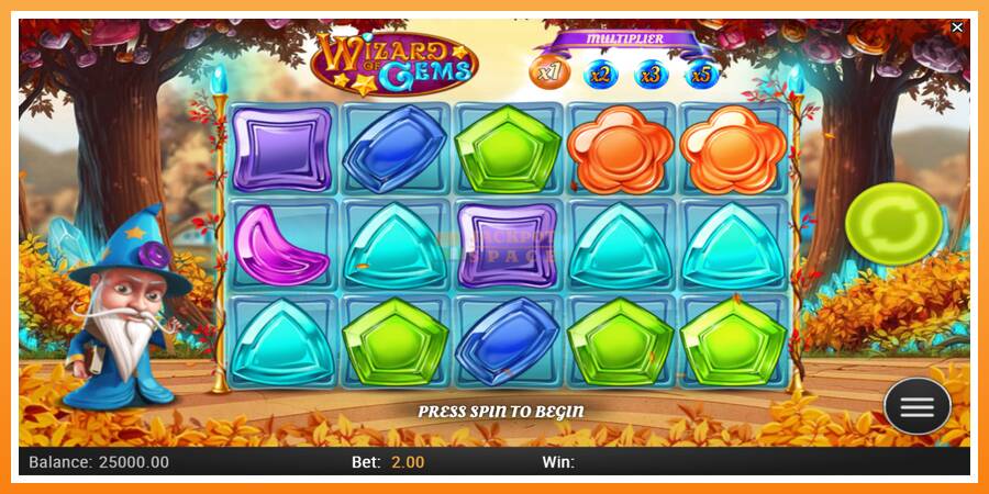 Wizard of Gems leikjavél fyrir peninga, mynd 1