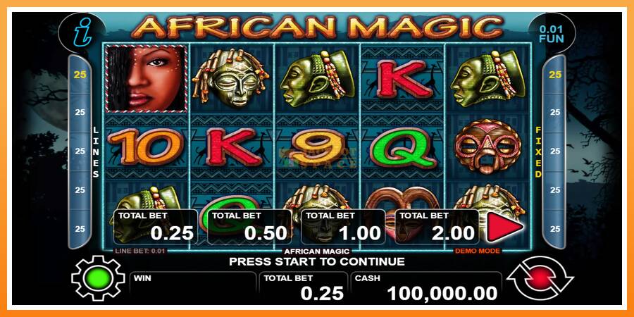 African Magic leikjavél fyrir peninga, mynd 1