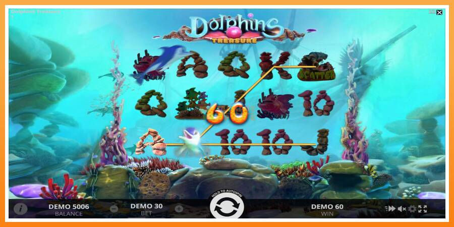 Dolphins Treasure leikjavél fyrir peninga, mynd 4