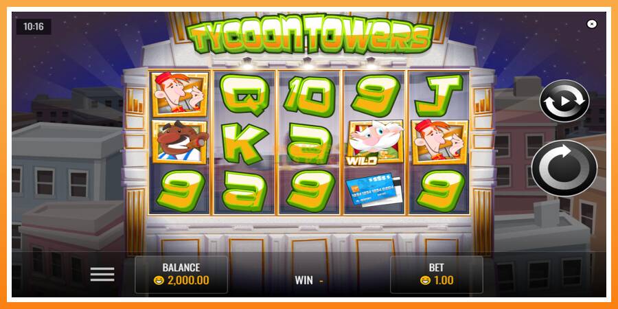 Tycoon Towers leikjavél fyrir peninga, mynd 2