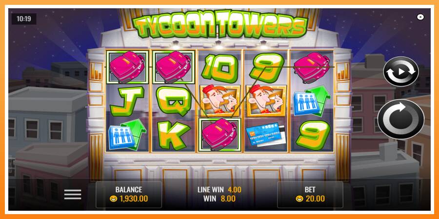 Tycoon Towers leikjavél fyrir peninga, mynd 4