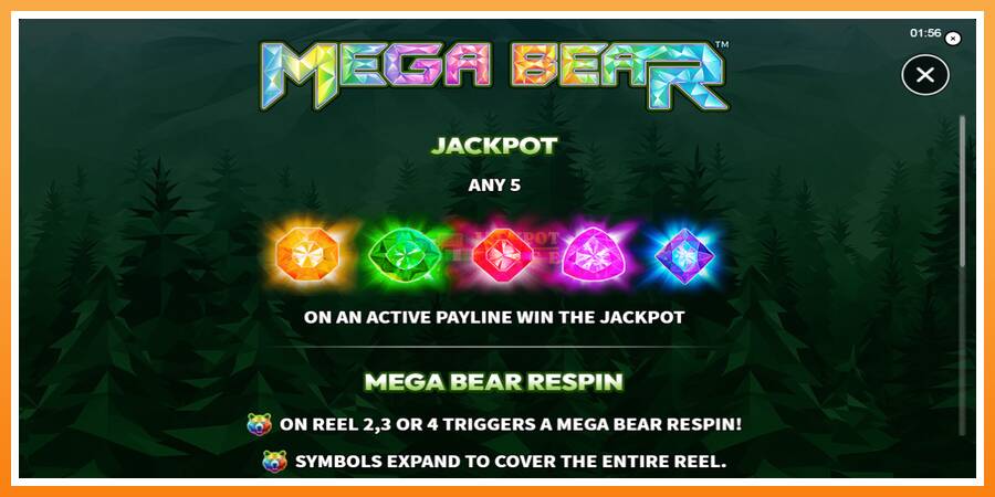 Mega Bear leikjavél fyrir peninga, mynd 5