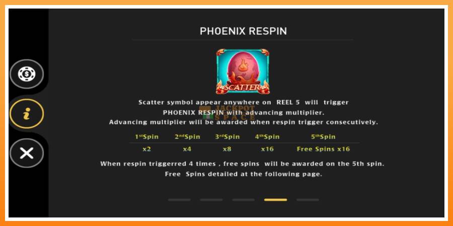 Phoenix leikjavél fyrir peninga, mynd 4