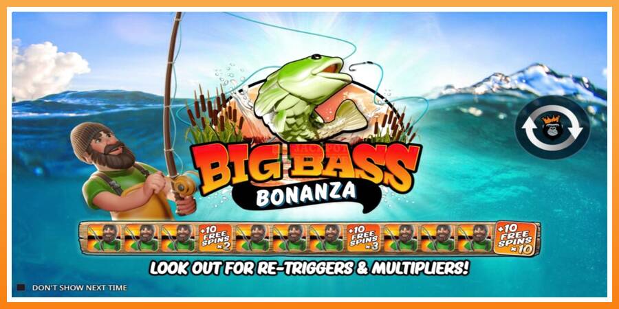 Big Bass Bonanza leikjavél fyrir peninga, mynd 1