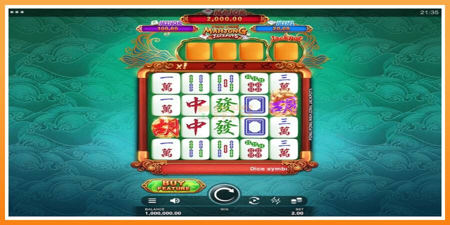 Pong Pong Mahjong Jackpots leikjavél fyrir peninga, mynd 1