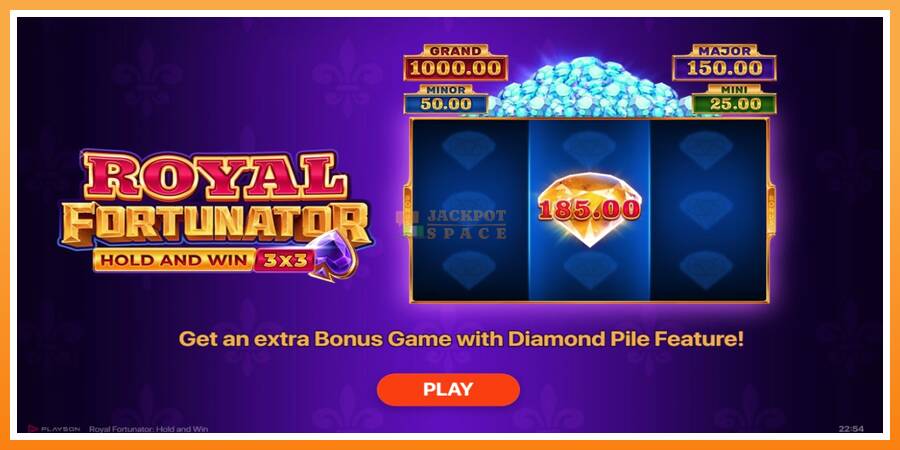 Royal Fortunator: Hold and Win leikjavél fyrir peninga, mynd 1