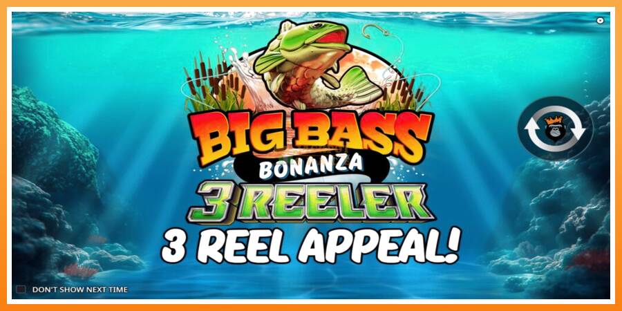 Big Bass Bonanza 3 Reeler leikjavél fyrir peninga, mynd 1