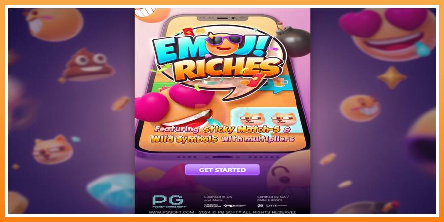 Emoji Riches leikjavél fyrir peninga, mynd 1