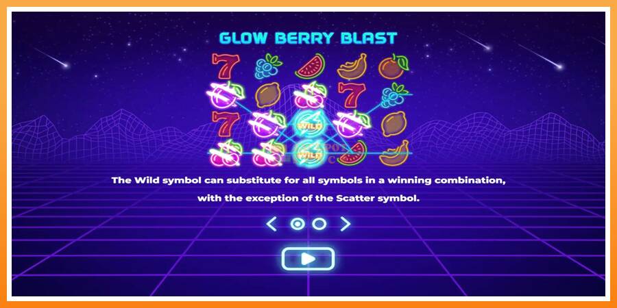 Glow Berry Blast leikjavél fyrir peninga, mynd 1