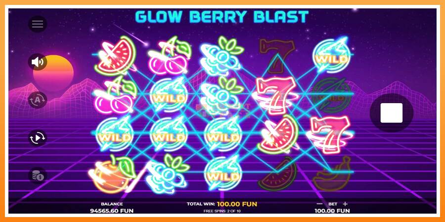 Glow Berry Blast leikjavél fyrir peninga, mynd 4