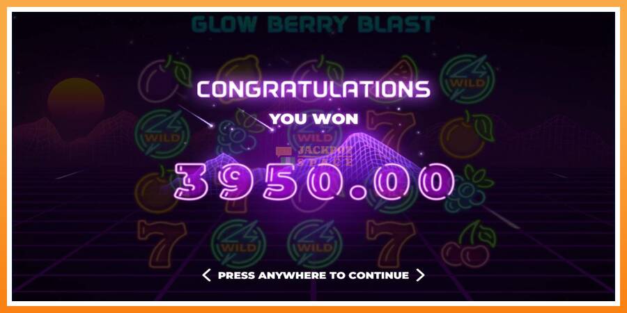 Glow Berry Blast leikjavél fyrir peninga, mynd 5