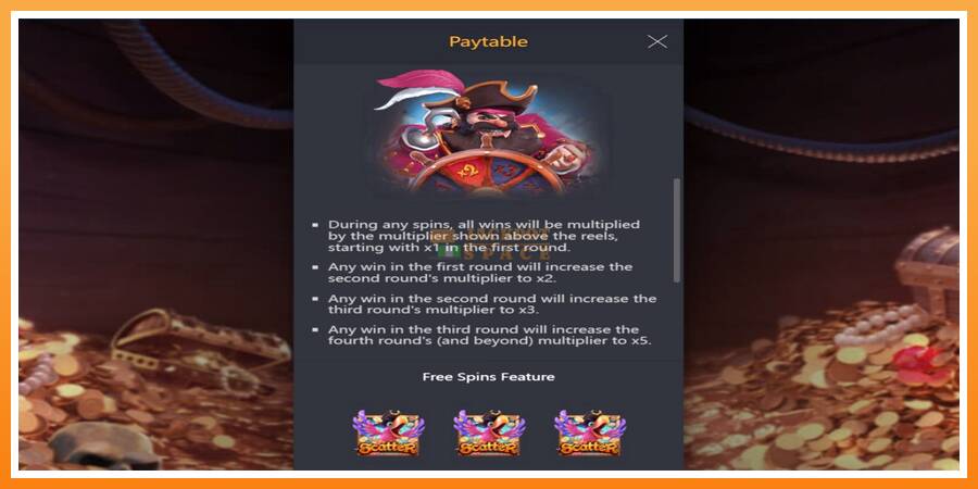 Captains Bounty leikjavél fyrir peninga, mynd 5