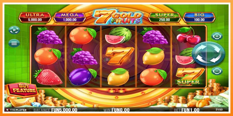 7 Gold Fruits leikjavél fyrir peninga, mynd 2