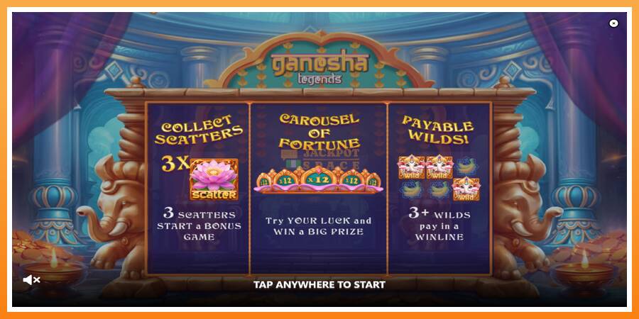 Ganesha Legends leikjavél fyrir peninga, mynd 1