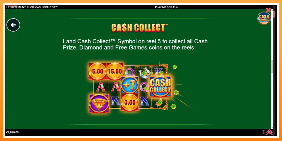 Leprechauns Luck Cash Collect Megaways PowerPlay Jackpot leikjavél fyrir peninga, mynd 6