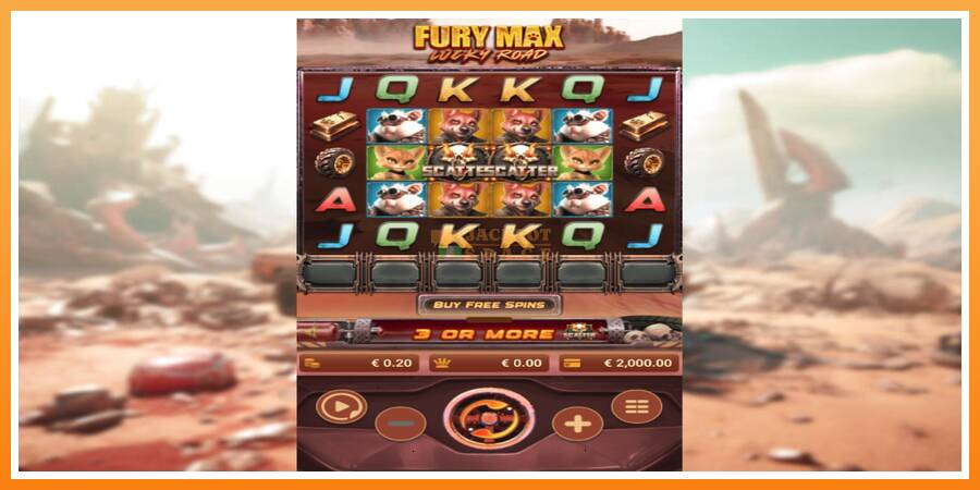 Fury Max Lucky Road leikjavél fyrir peninga, mynd 2