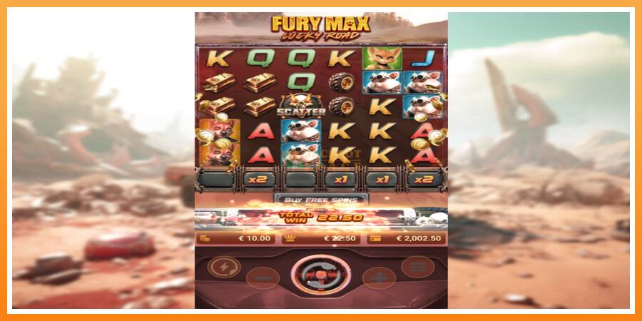 Fury Max Lucky Road leikjavél fyrir peninga, mynd 3