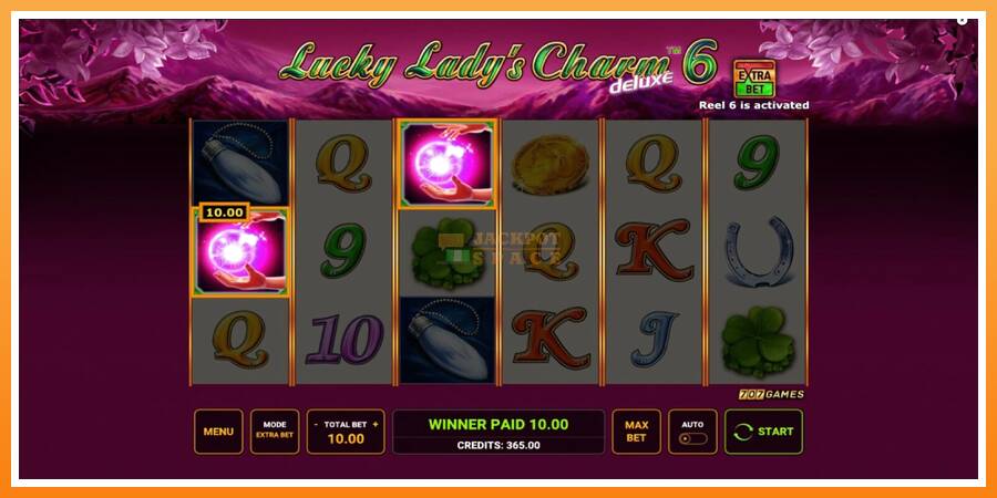 Lucky Ladys Charm Deluxe 6 leikjavél fyrir peninga, mynd 4