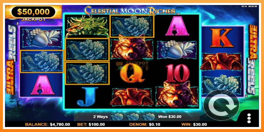 Celestial Moon Riches leikjavél fyrir peninga, mynd 4