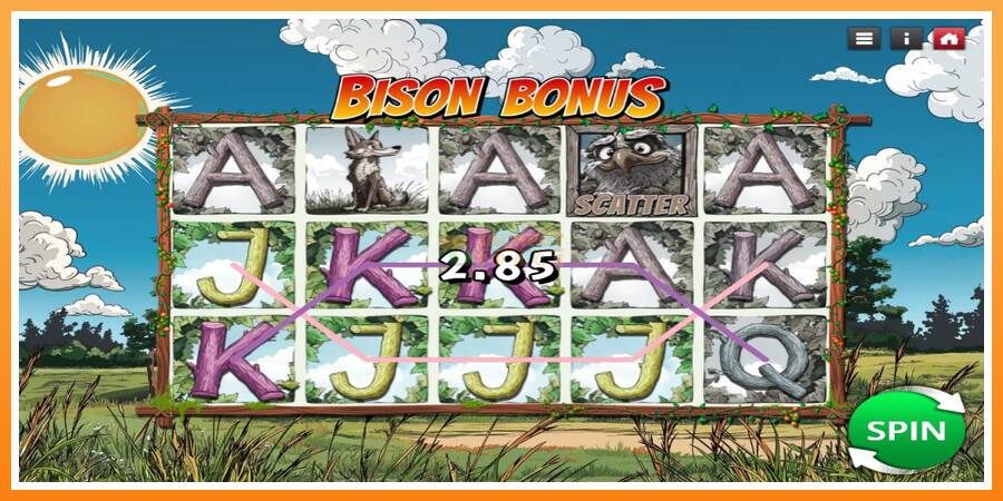 Bison Bonus leikjavél fyrir peninga, mynd 2