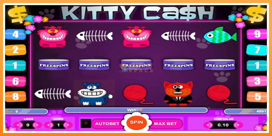 Kitty Cash leikjavél fyrir peninga, mynd 2