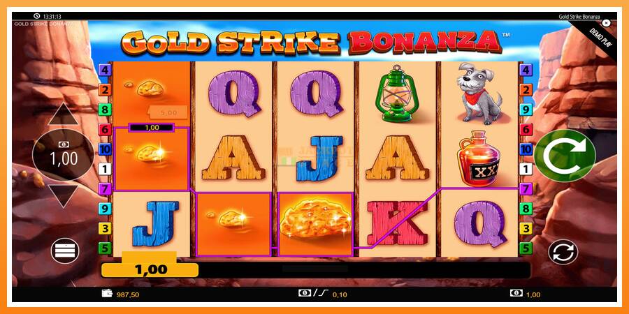 Gold Strike Bonanza leikjavél fyrir peninga, mynd 5