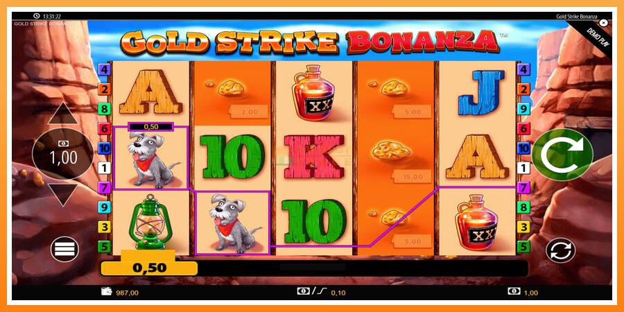 Gold Strike Bonanza leikjavél fyrir peninga, mynd 6