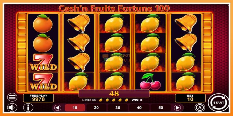 Cashn Fruits Fortune 100 leikjavél fyrir peninga, mynd 2