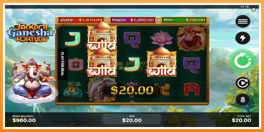 Jackpot Ganesha Fortune leikjavél fyrir peninga, mynd 4